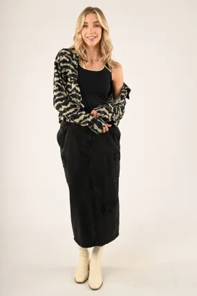 -Nukus Top Zwart  