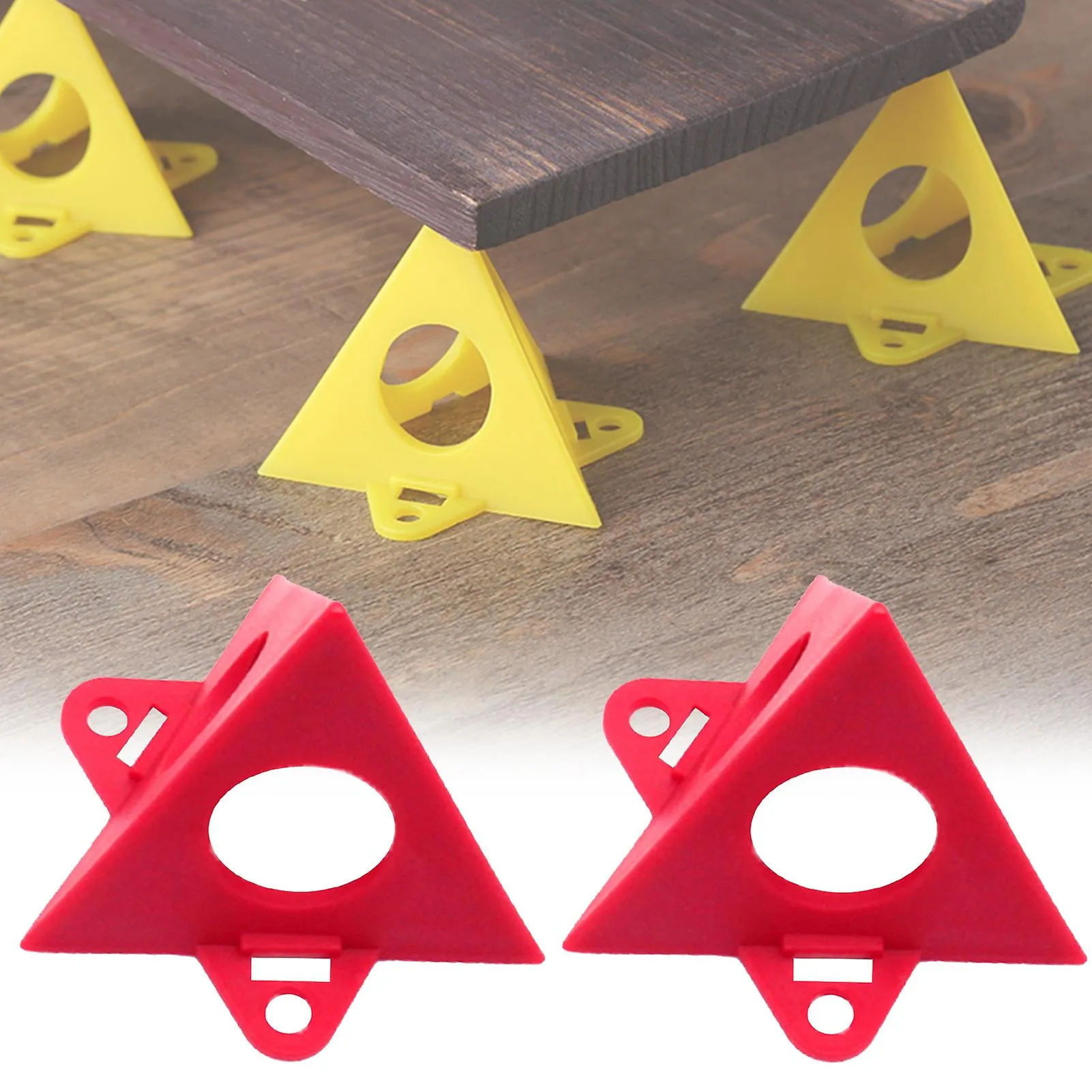 10pcs professionele schilder piramide driehoek veel gebruikte lichtgewicht verf piramide stand voor houtbewerking Mengxi