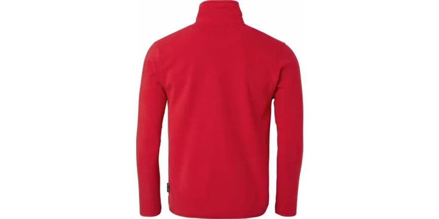 154 Fleecejack, unisex, rood, XS