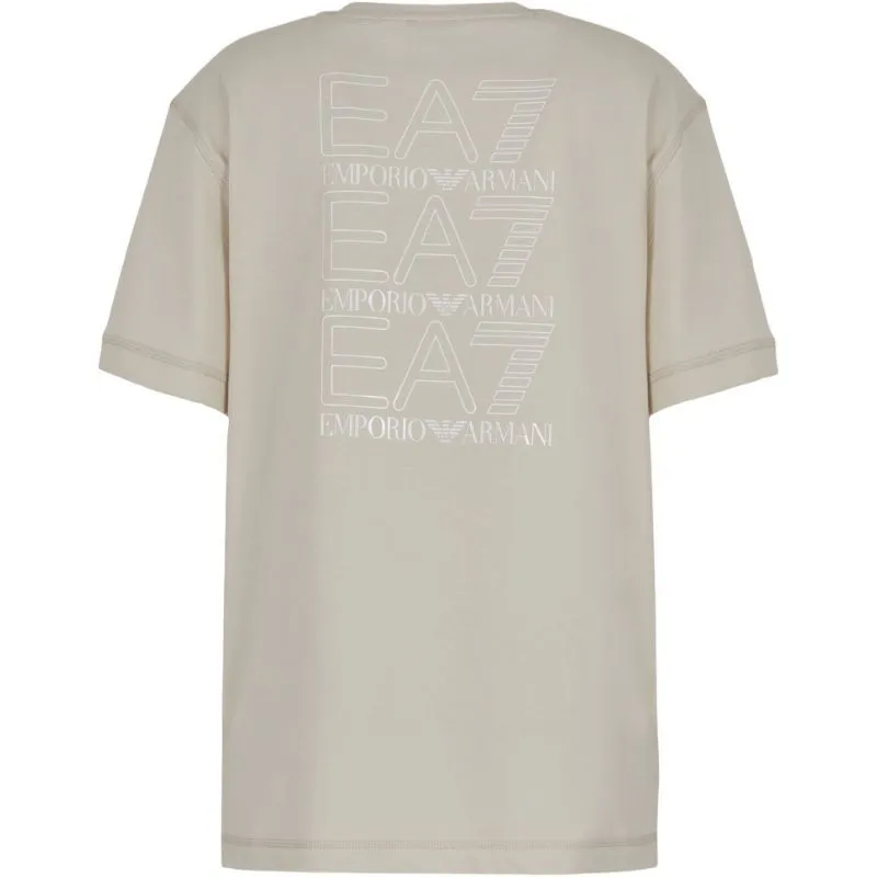 ARMANI EA7  TSHIRT EN SHORT (2 LOSSE ITEMS)  BEIGE