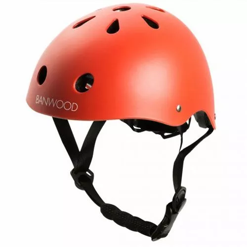banwood klassieke kinderhelm - rood 
