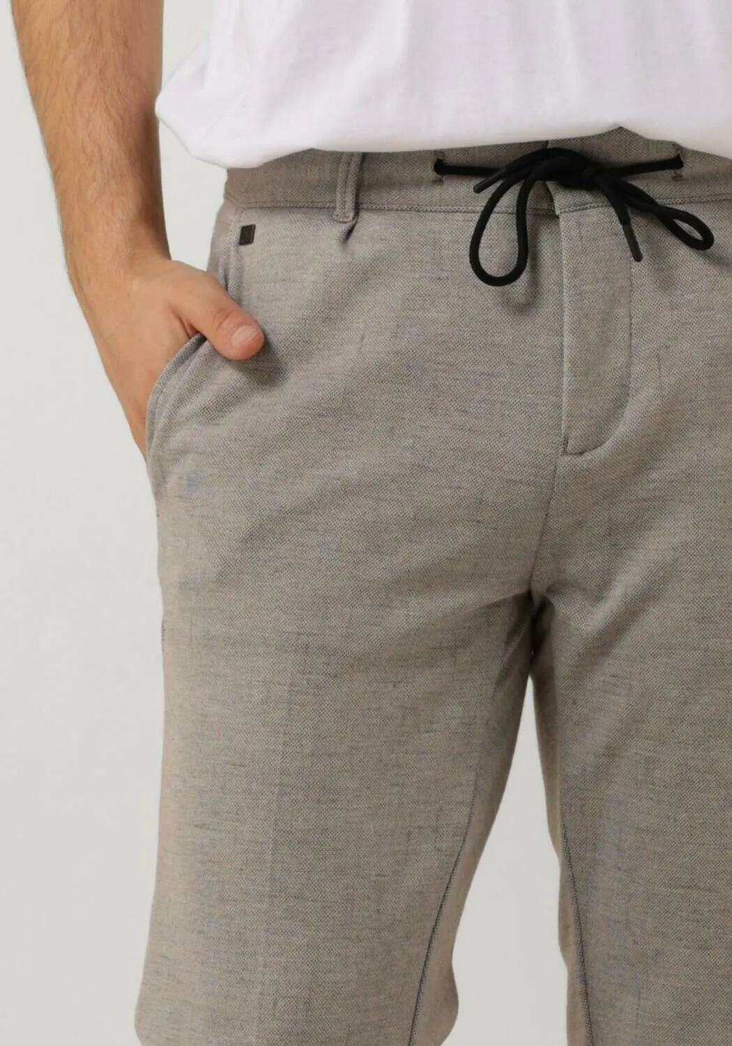 beige vanguard pantalon chino linen