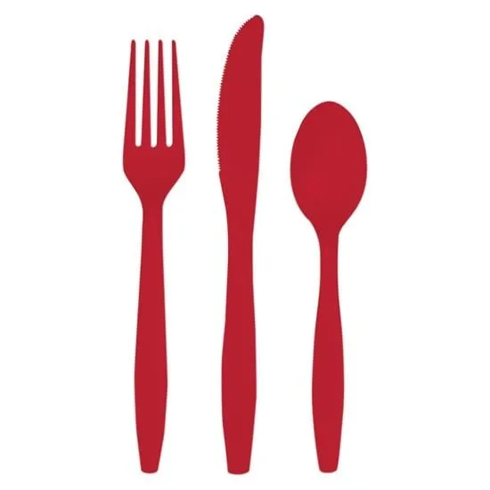 Bestek classic red (18st)