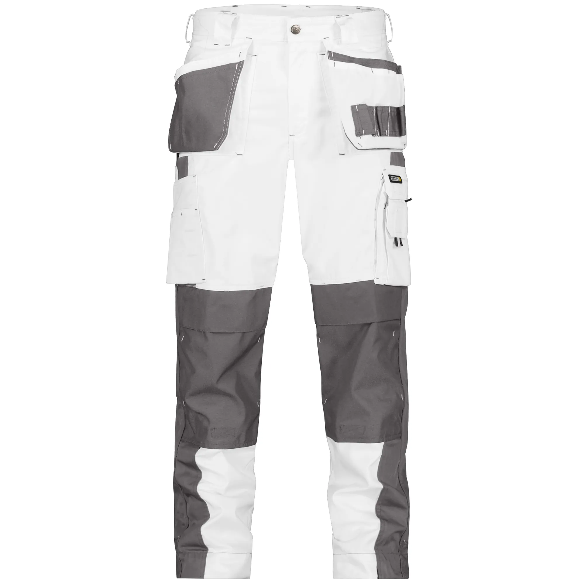 DASSY Seattle Schilders Werkbroek Wit/Grijs
