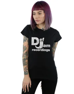Def Jam Records vrouwen noodlijdende Logo T-Shirt