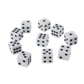 Dobbelstenen voor party familie diy games afdrukken graveren kind educatieve accessoire