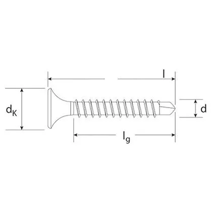 FISCHER GIPSSCHROEF FSNTPBM 3,5X35 F (1000 STUKS)