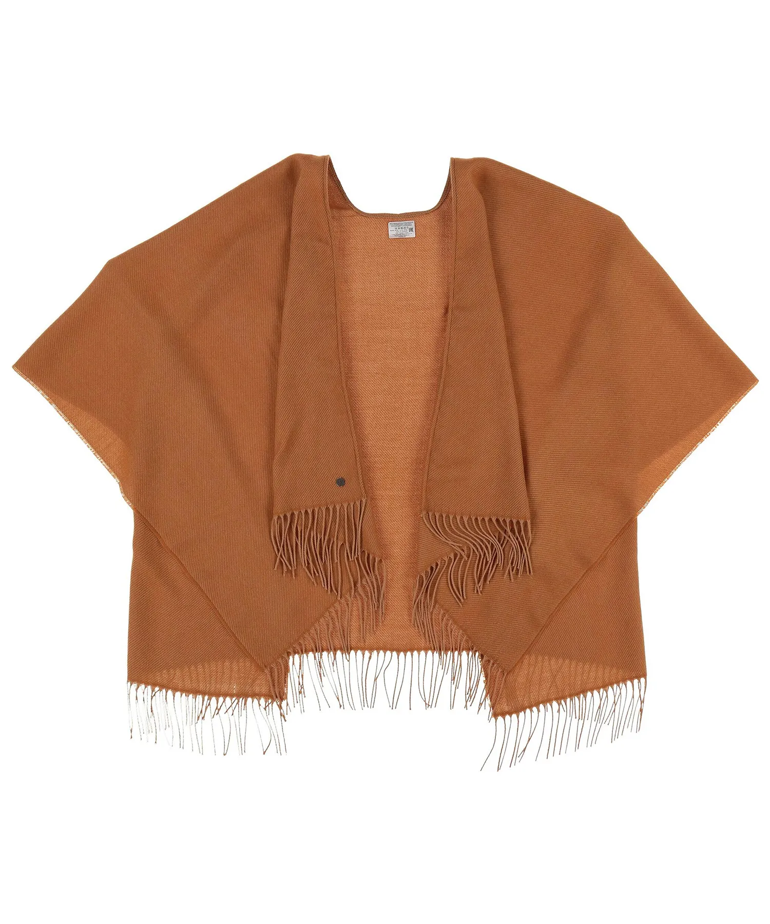 Fraas omslagdoek met franjes