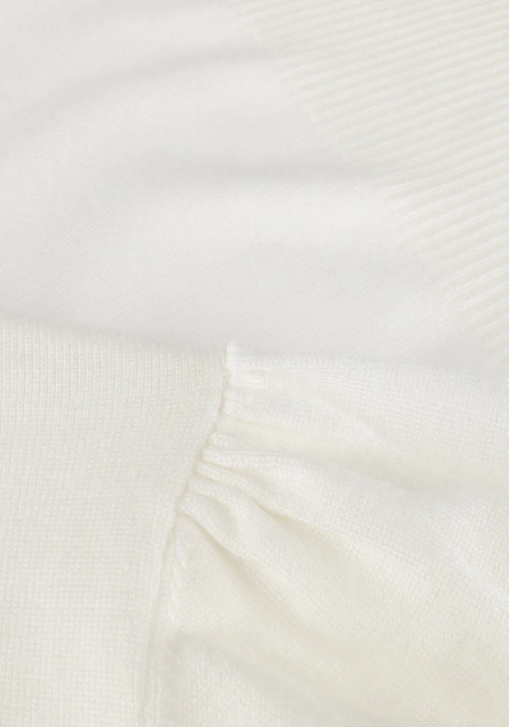 gebroken wit minus top liva knit tee