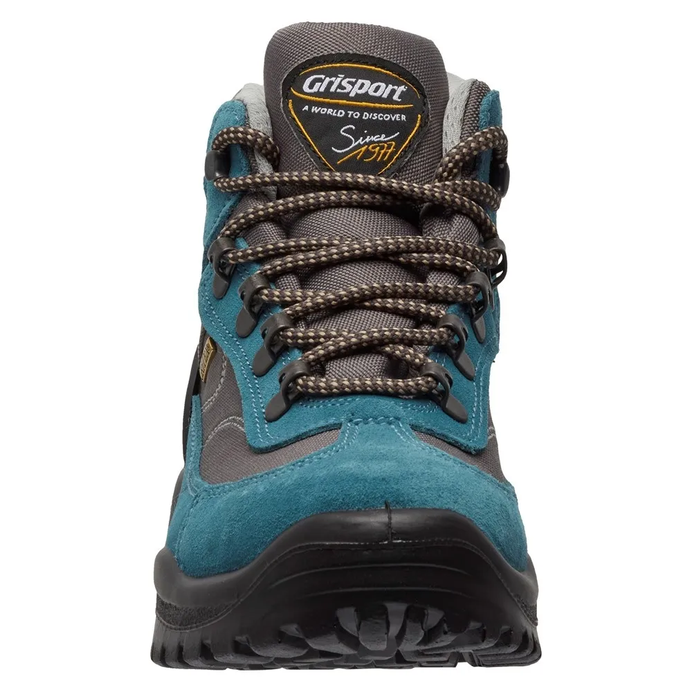 Grisport Torino Mid Azure blauw wandelschoenen dames