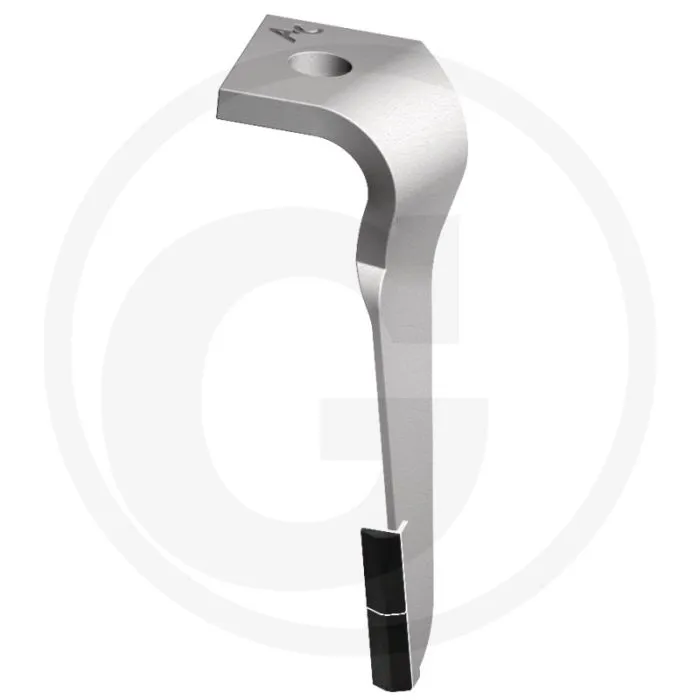 HEAVY DUTY ROTORKOPEGTAND RECHTS  DIKTE 16MM, BREEDTE 95MM, LENGTE 320MM, PASSEND VOOR RABE