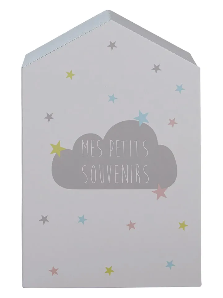 HERINNERINGSBOX WIT  (B)21 X (H)31 X (D)9 CM