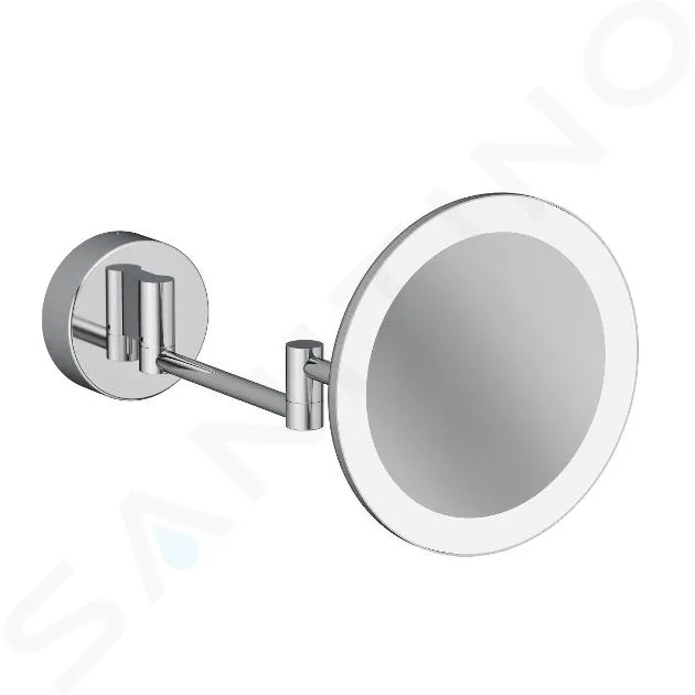 KLUDI VELA R  HANGENDE MAKEUPSPIEGEL MET LED VERLICHTING, CHROOM 5899505W