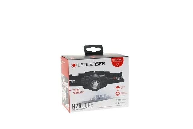 Ledlenser Hoofdlamp H7R Core Ledverlichting