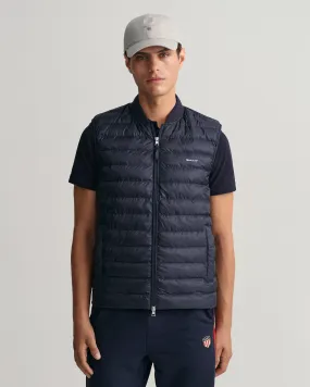 Lichtgevoerde bomberbodywarmer