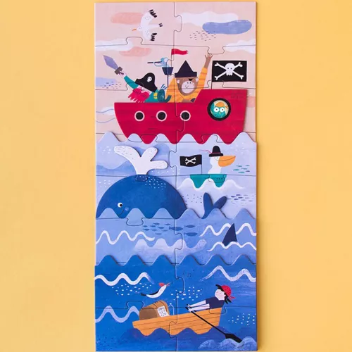 LONDJI PUZZEL DISCOVER THE TREASURE  4, 8, 12, 16ST