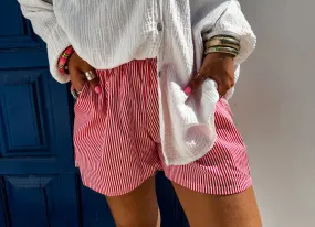 Lux Shorts Red
