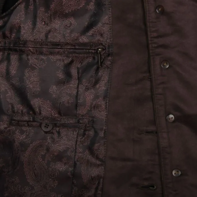Luxe Tiroler Vest Gedecoreerd Leder