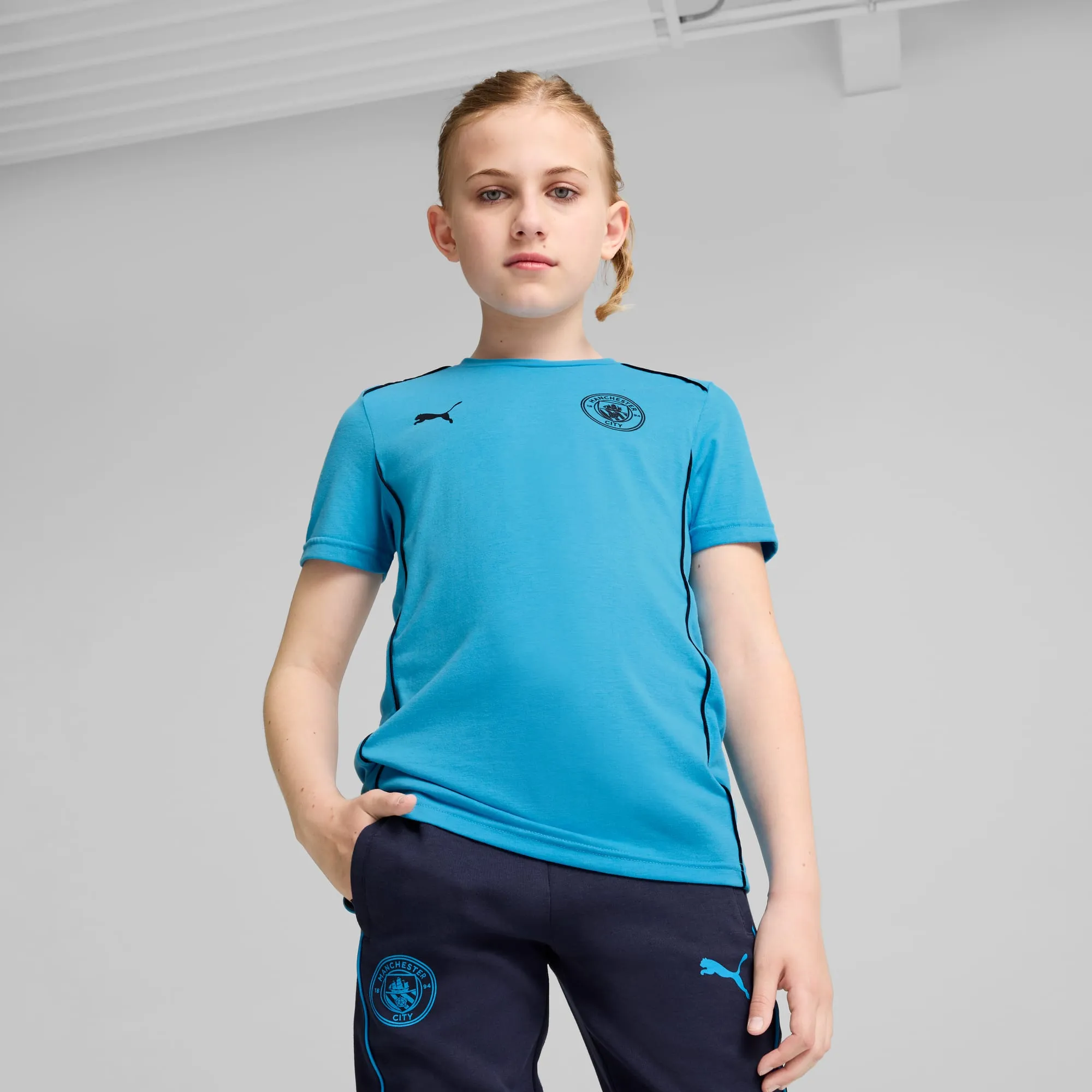 MANCHESTER CITY CASUALS TSHIRT VOOR JONGEREN