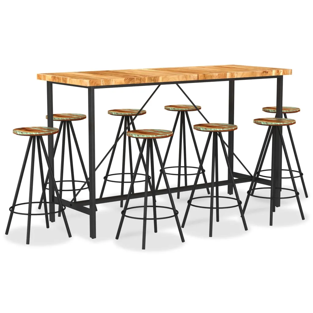MEDINA 9DELIGE BARSET MASSIEF ACACIAHOUT EN MASSIEF GERECYCLED HOUT