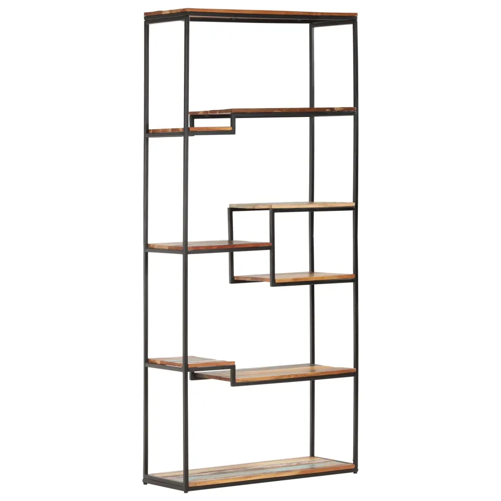 Medina Boekenkast 80x30x180 cm massief gerecycled hout