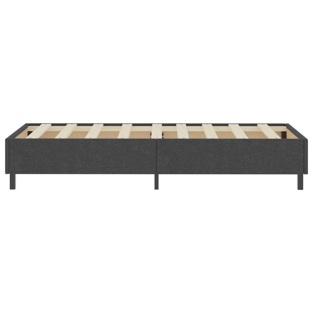 Medina Boxspring stof donkergrijs 80x200 cm