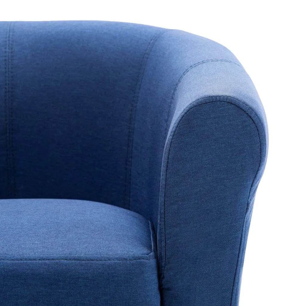 Medina Fauteuil stof blauw