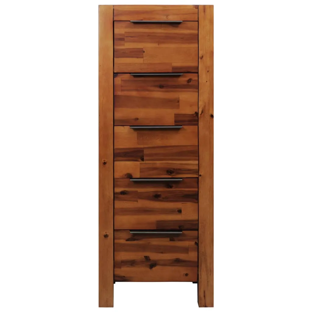 Medina Ladekast 45x32x115 cm massief acaciahout