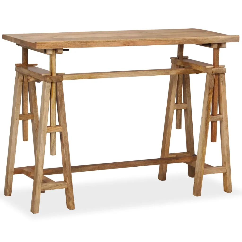 Medina Tekentafel 116x50x76 cm massief mangohout