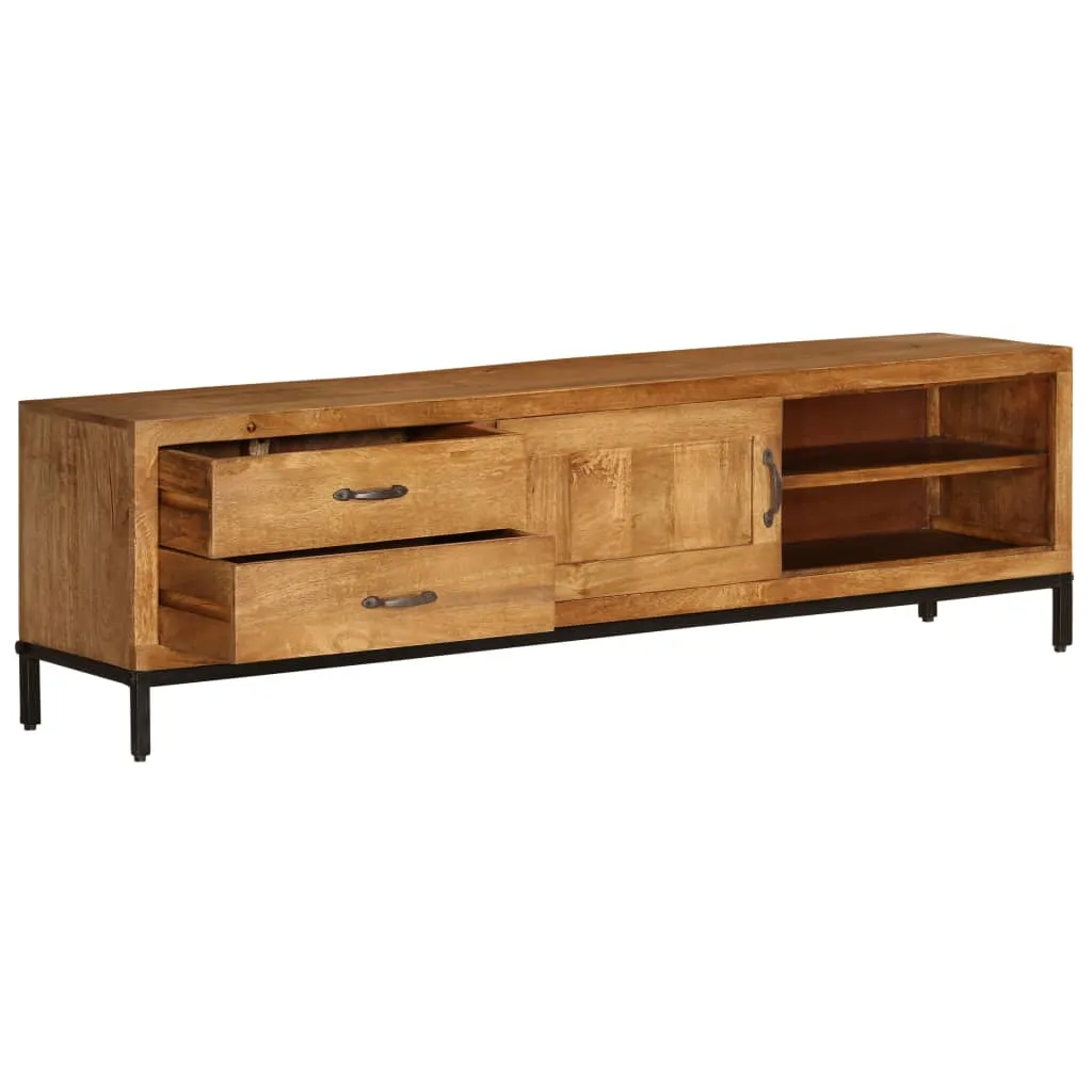 MEDINA TVMEUBEL 140X30X40 CM MASSIEF MANGOHOUT