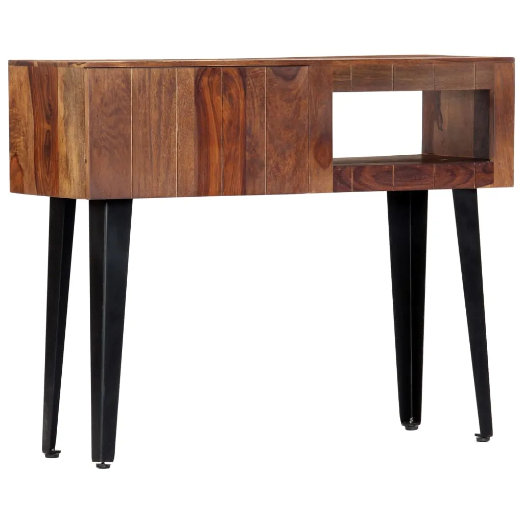 Medina Wandtafel 90x30x75 cm massief sheeshamhout
