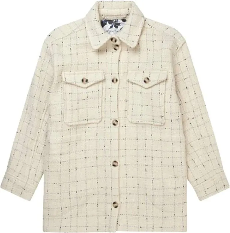 Munthe Elegante Overshirt voor Vrouwen Beige Dames