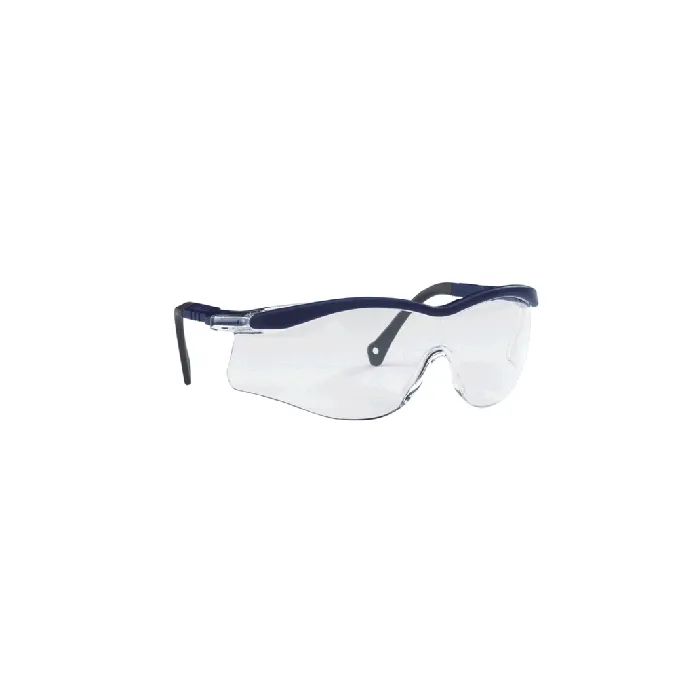 North Veiligheidsbril T5600 Blauw Montuur Blanke Lens Pc