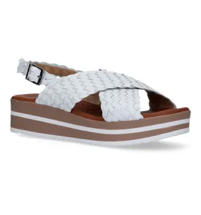 Oh My Sandals Sandalen wit