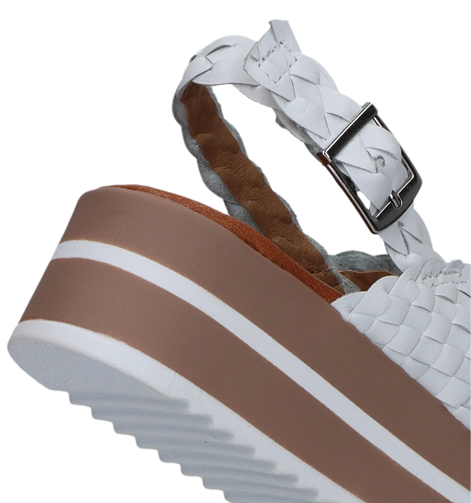 Oh My Sandals Sandalen wit