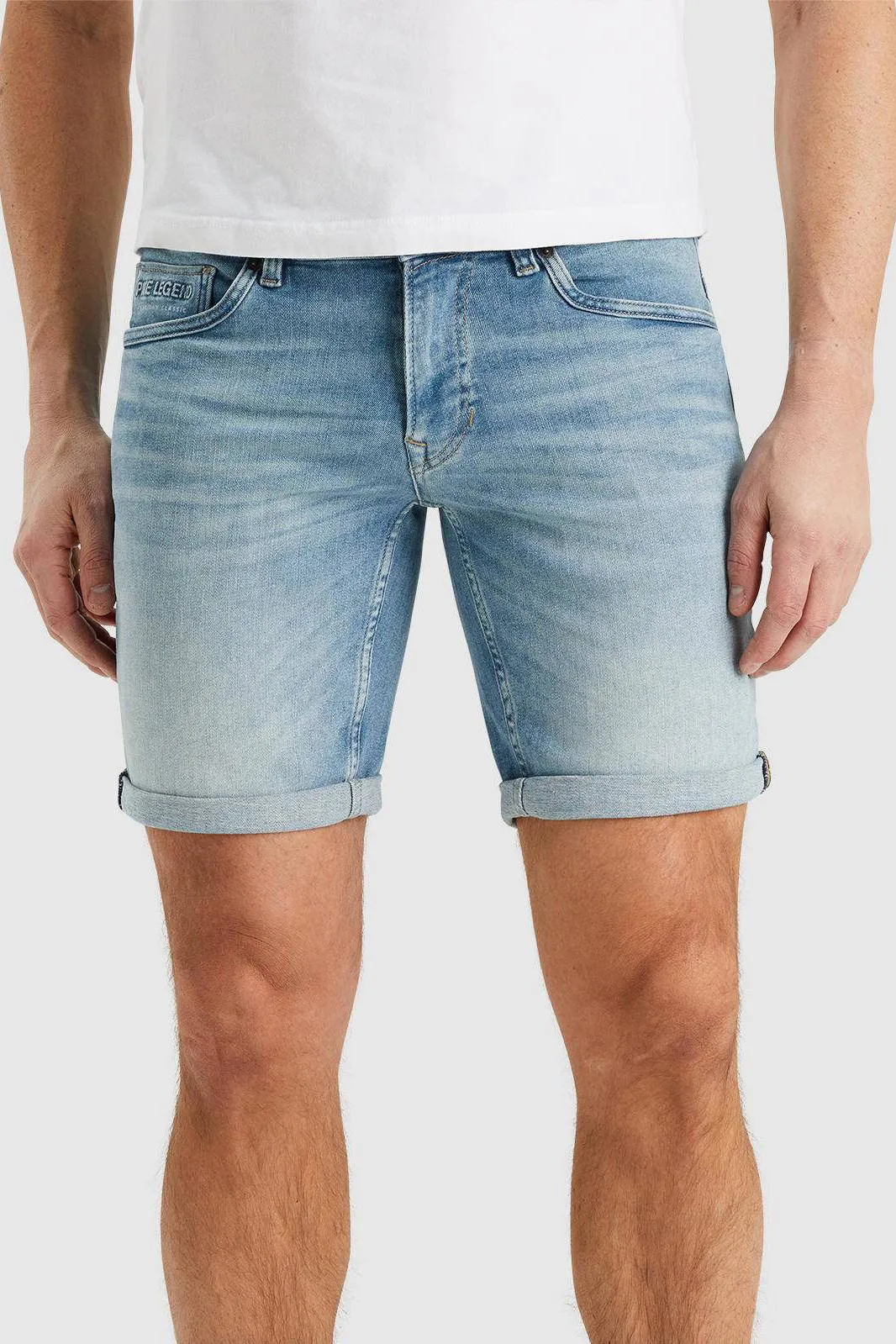 PME Legend regular fit denim short Nightflight luxe soft black
