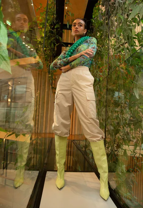 REFINED DEPARTMENT  MELODY LANGE MOUWEN TSHIRT  R2303857064