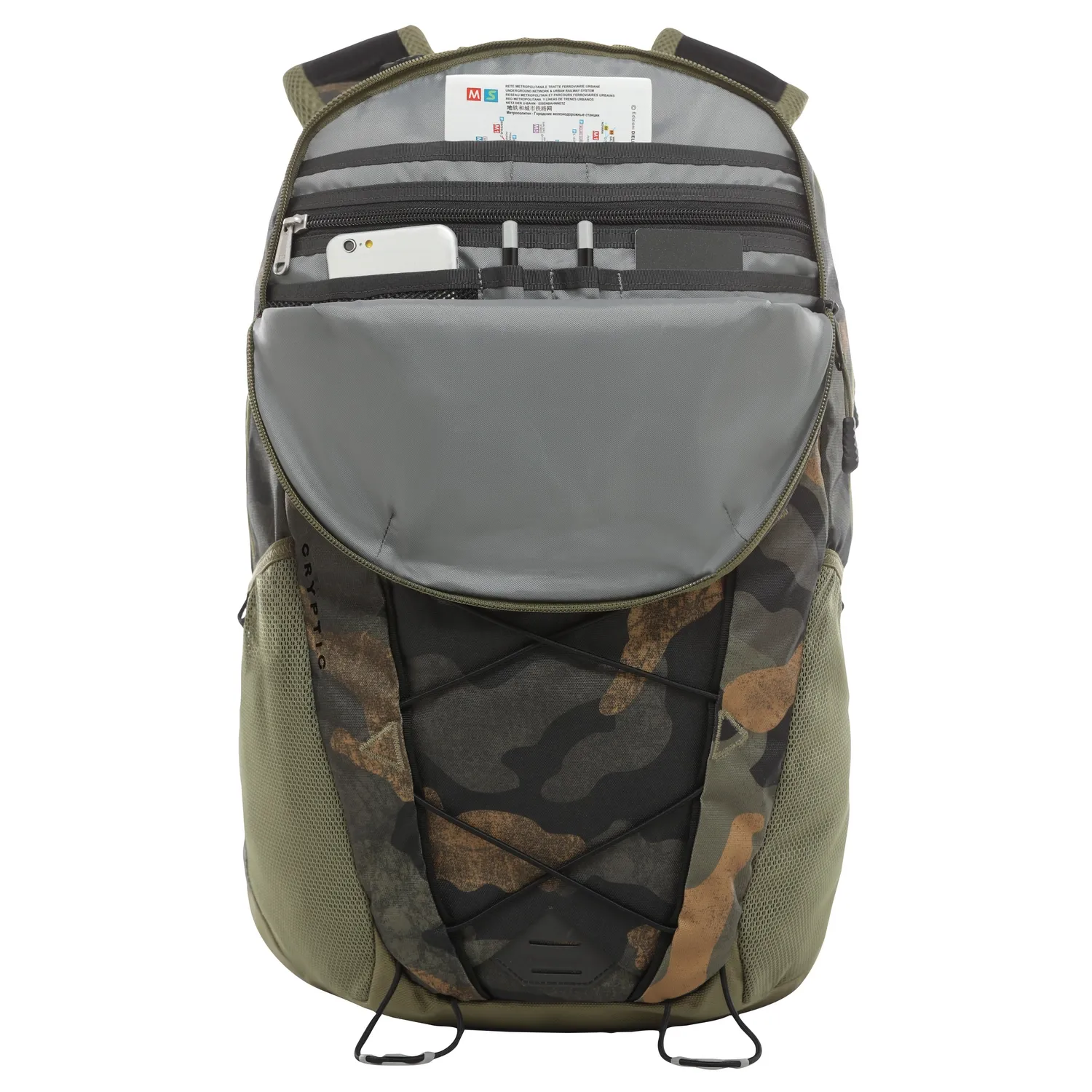 Rugzak The North Face Cryptic Burnt Olive Green