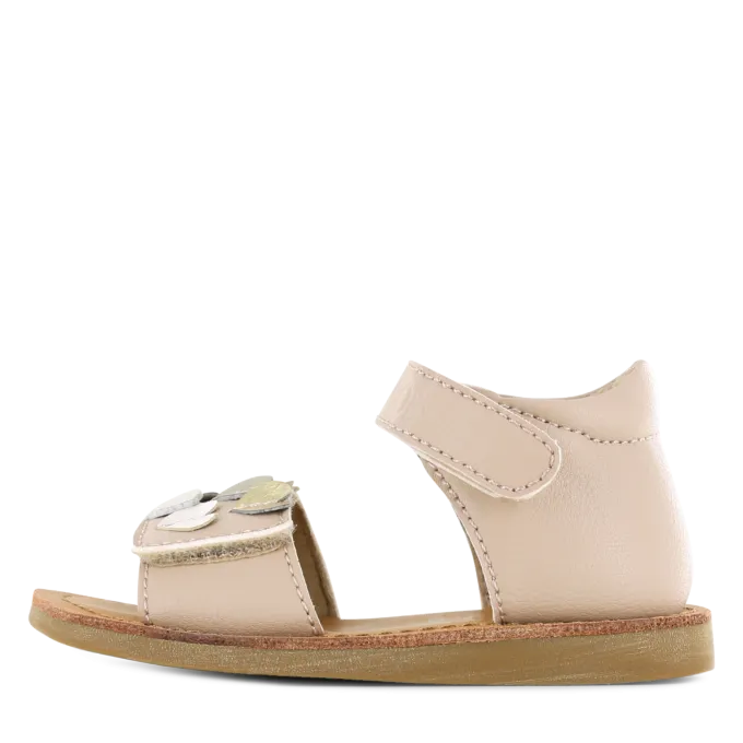 Shoesme beige sandaal met hartjes