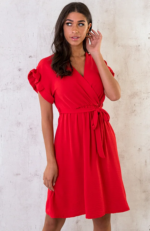 St. Tropez Jurk Rood 2.0