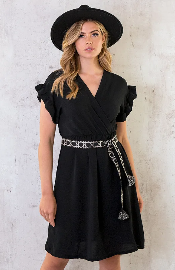 St. Tropez Jurk Zwart 2.0