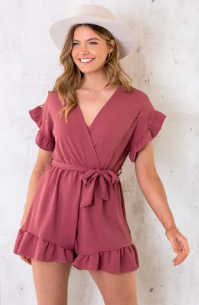 St. Tropez Playsuit Dust Roze