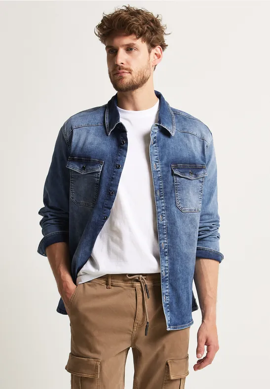 Street One MEN Jeansshirt