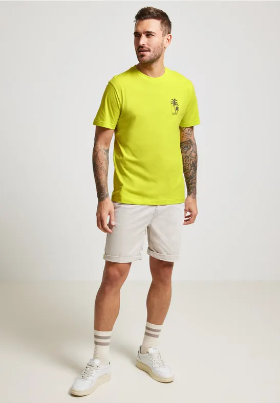 STREET ONE MEN TSHIRT MET BORSTPRINT