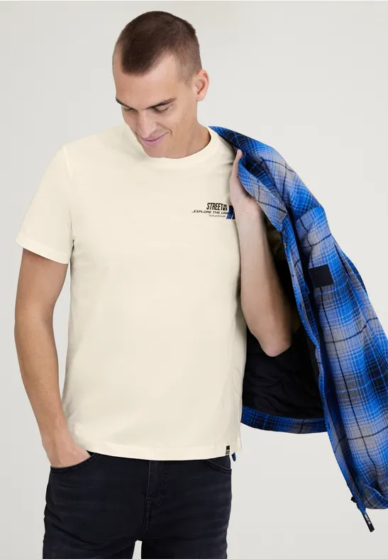 STREET ONE MEN TSHIRT MET PRINTS