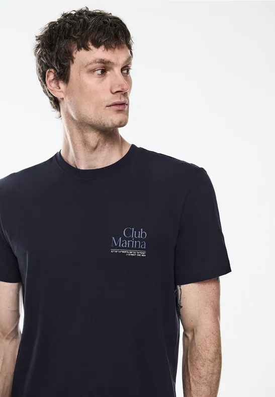 STREET ONE MEN TSSHIRT WITH CHESTPRINT
