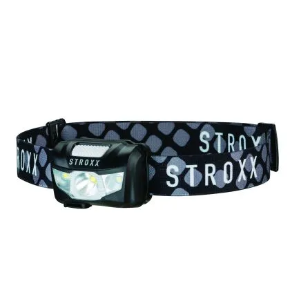 STROXX HOOFDLAMP OPLAADBAAR 200LUMEN 1800MAH IPX5