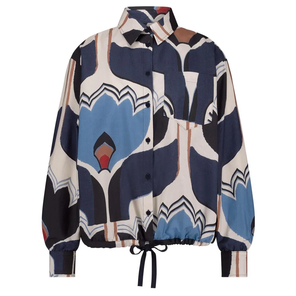   Studio Anneloes Dio tulip poplin blouse Multi
