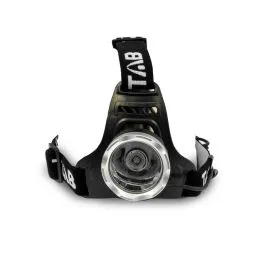 TAB ACCU HOOFDLAMP 10WATT POWERLED, 500LM, 3 STANDEN (100%50%SOS), OPLAADBAAR 1224/230V