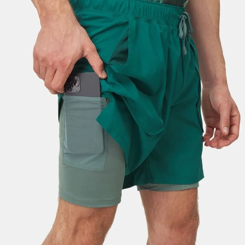 THE NORTH FACE SUNRISER 2 IN1 SHORT HARDLOOPBROEKJE